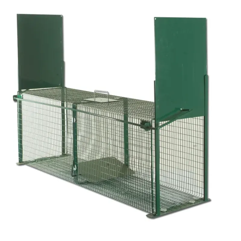 Cage piège acier galvanisé thermolaqué 100x25x25cm* Online