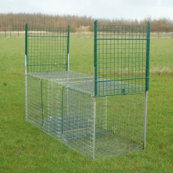 Cage spéciale renard grillage mailles carrées 5cm 200x75x75cm* Clearance