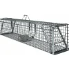 Cage-piège Hardy 3 ressorts trappe 60° 2 entrées 150x34x34cm* Sale