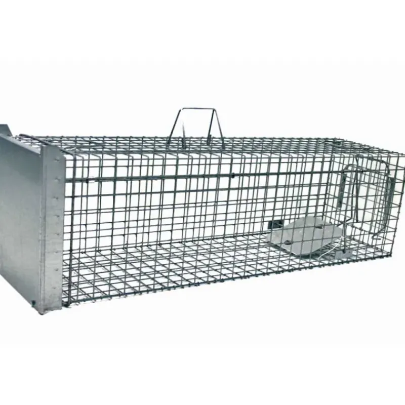 Cage-piège Strong trappe glissière 3 poignées 140X34X34 cm* Clearance