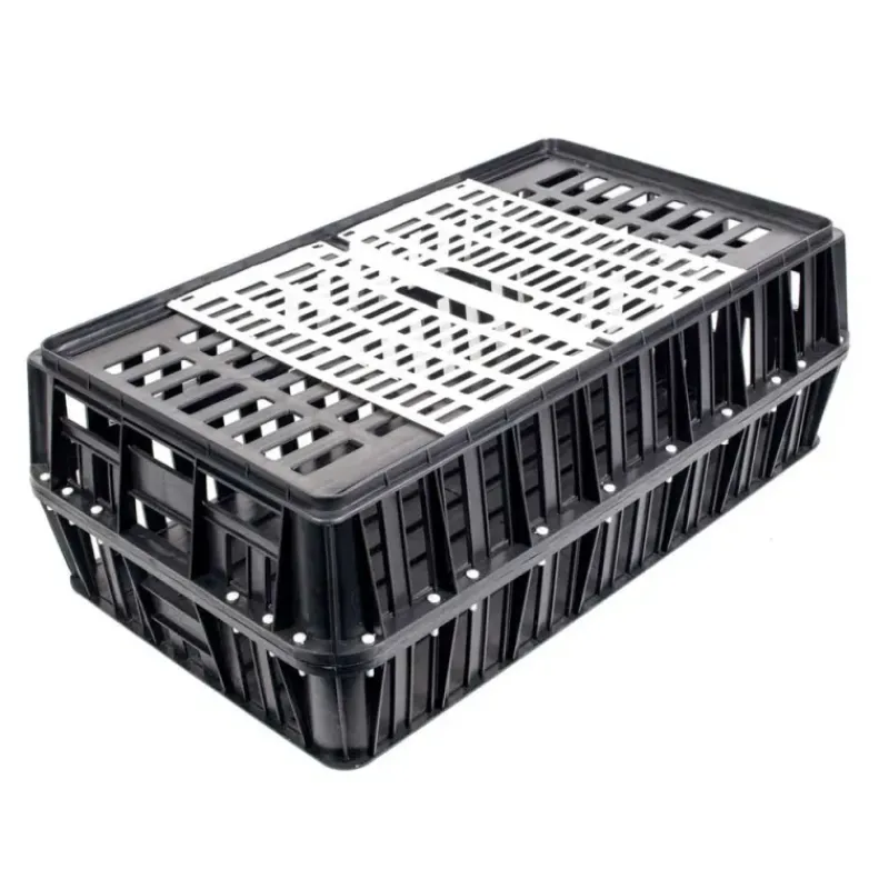 Caisse de transport pour volaille à fond plein* Hot