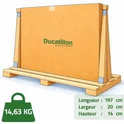 Canisse bambou fendu Largeur 5 m hauteur 1,95 m* Outlet