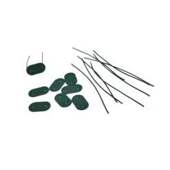 Canisse PVC occultant double face 1,5x5m vert - Kit complet avec fixation*