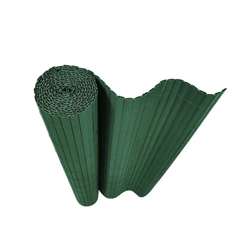 Canisse PVC occultant double face 1,5x3m vert - Kit complet avec fixation* New