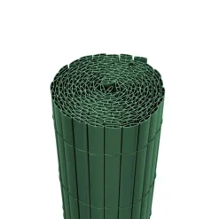 Canisse PVC occultant double face 1,5x3m vert - Kit complet avec fixation* New