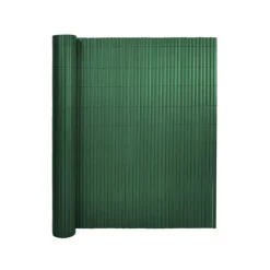 Canisse PVC occultant double face 1x3m vert - Kit complet avec fixation* Clearance