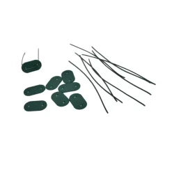 Canisse PVC occultant simple face 1,5x3m vert - Kit fixation inclus* Outlet