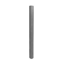 Canisse PVC occultant simple face 1,5x3m gris - Kit de fixation inclus* Outlet