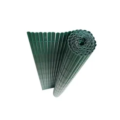 Canisse PVC occultant simple face 1x3m vert - Kit de fixation inclus* Online