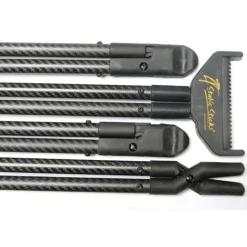 Canne de pirsh Ultimate Carbon fibre carbone + nylon 170cm montée* Hot