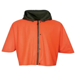 Capeline réversible polyester enduit PU kaki orange taille unique*Percussion Sale