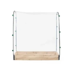 Carré potager tomate en bois de sapin avec housse PVC - 115x30x120cm* Best