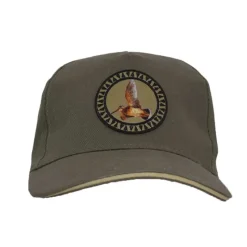 Casquette bécasse visière pré courbée coton kaki taille unique*Bartavel Online