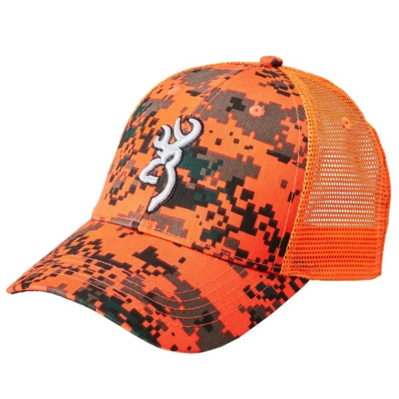Casquette chasse digi blaze coton polyester orange noir*BROWNING Online