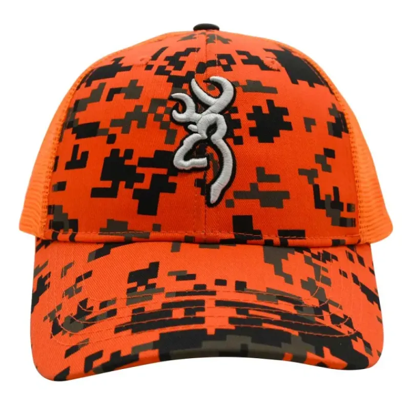Casquette chasse digi blaze coton polyester orange noir*BROWNING Online