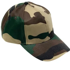 Casquette enfant rigide coton polyester camo CE taille unique*Percussion