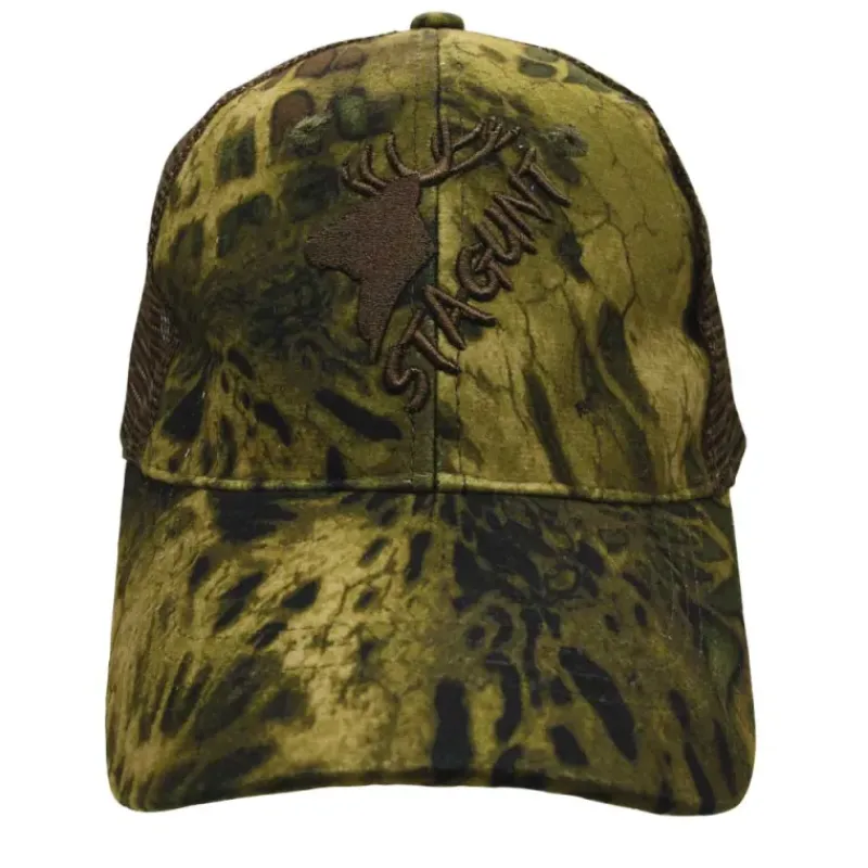Casquette brodée polyester camo Wild Cap kaki*STAGUNT Best