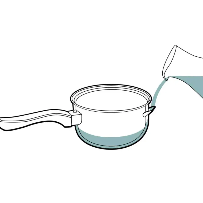 Casserole bain marie inox 18/0 Ø16cm h9.5cm tous feux*Pradel France Online