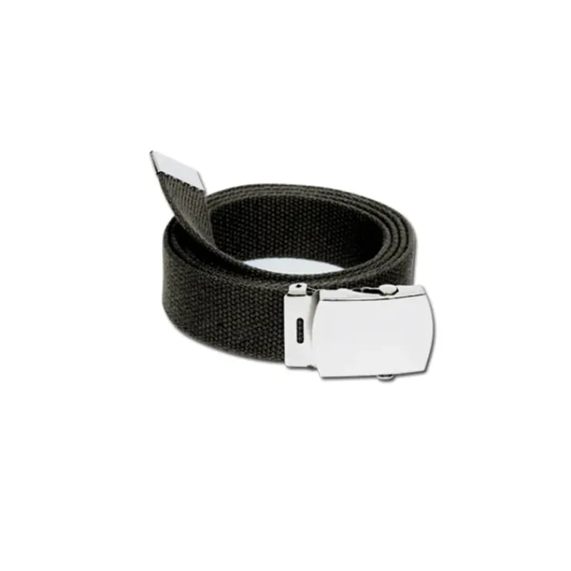 Ceinture Toile Type US noir 130 cm*Percussion Discount