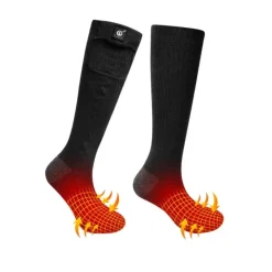 Chaussettes chauffantes Ertak Teamwood® pour homme - Noir* Sale