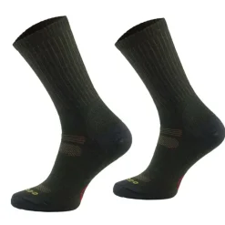 Chaussettes mérino anti-tiques kaki 65% laine SILTAX AG+* Outlet