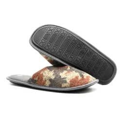 Chaussons camo homme textime doux brun vert orange 41/42 à 45/46* Discount
