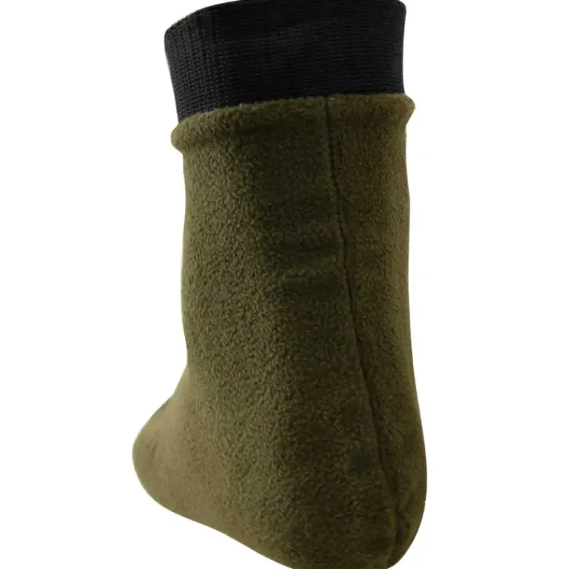 Chaussons de Bottes Polaires polyester kaki et noir 39/40 à 43/45*