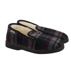 Chaussons mixtes fourrés Polaine marine -*Airplum