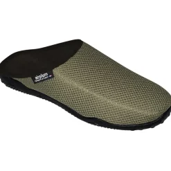 Chaussons mules résille Data pour homme - Kaki*Airplum Outlet