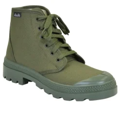 Chaussures Brousse toile tige en coton kaki 39 à 46*Ayoka New