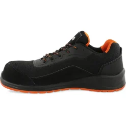 Chaussures de sécurité Leno - S1P SRC - Noir/Orange - Homme*Herock Discount