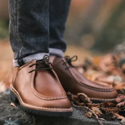 Chaussures Maquignon cuir marron semelle caoutchouc 40 à 46*Heritage Farmer Outlet