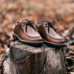 Chaussures Maquignon cuir marron semelle caoutchouc 40 à 46*Heritage Farmer Outlet