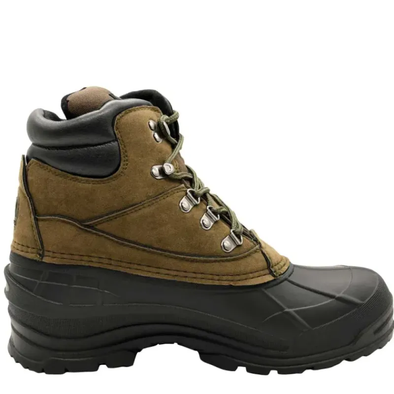 Chaussures Rochette Quebec Kaki nubuck étanche*Rouchette