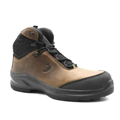 Chaussures sécurité Modulo Lea montantes S3S cuir marron*Safety Jogger New