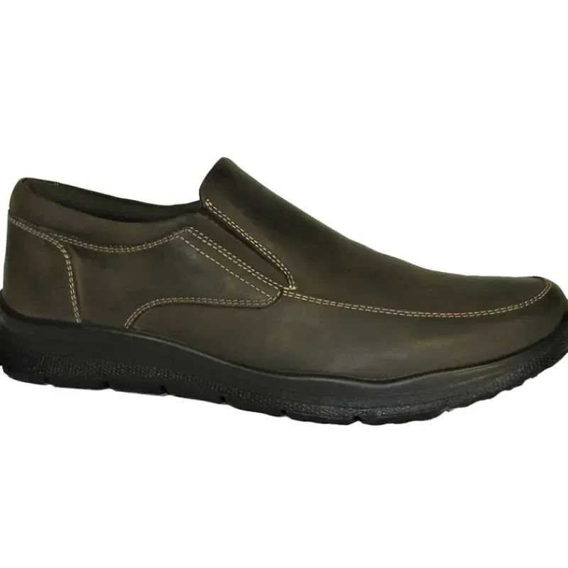 Chaussures Toucan cuir marron semelle PU double sans gêne*Ayoka Best