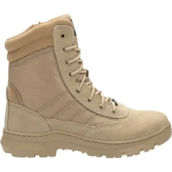 Chaussures travail Dune beige mi-hautes antidérapantes textile*Safety Jogger