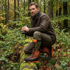 Chaussures-guêtres de chasse Highland Pro GTX BOA orange*Crispi