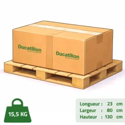 Échelle pliable 2,50m hauteur d'assise aluminium portable à l'unité* New