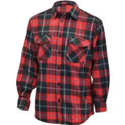 Chemise chaude homme à carreaux rouge* Online
