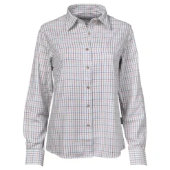 Chemise femme élégante carreaux coton ocre XS à 2XL*Percussion Best