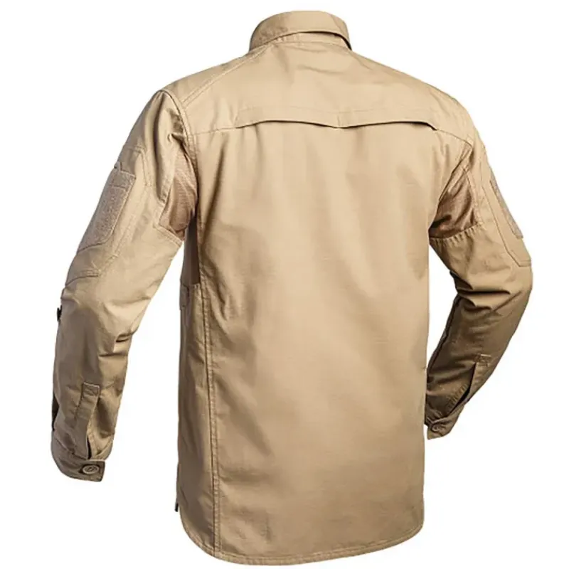 Chemise Fighter renforcée respirant coton polyester sable M à 3XL*A10 Equipment Sale