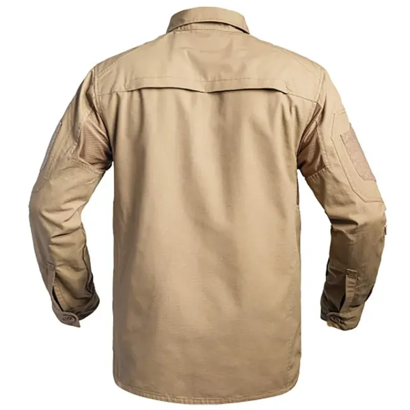 Chemise Fighter renforcée respirant coton polyester sable M à 3XL*A10 Equipment Sale