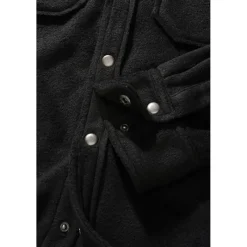 Chemise polaire homme Jeff ® noire - Manches longues*Brandit Sale