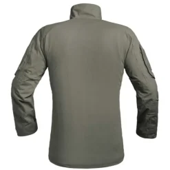 Chemise Ubas Fighter col montant zip coton polyester kaki M à 3XL*A10 Equipment Online