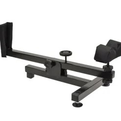 Chevalet de tir anti dérapant réglage nettoyage métal noir 60x30cm* New