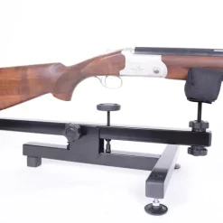 Chevalet de tir anti dérapant réglage nettoyage métal noir 60x30cm* New