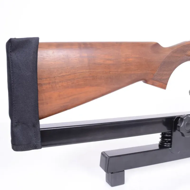 Chevalet de tir anti dérapant réglage nettoyage métal noir 60x30cm* New