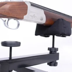 Chevalet de tir anti dérapant réglage nettoyage métal noir 60x30cm* New