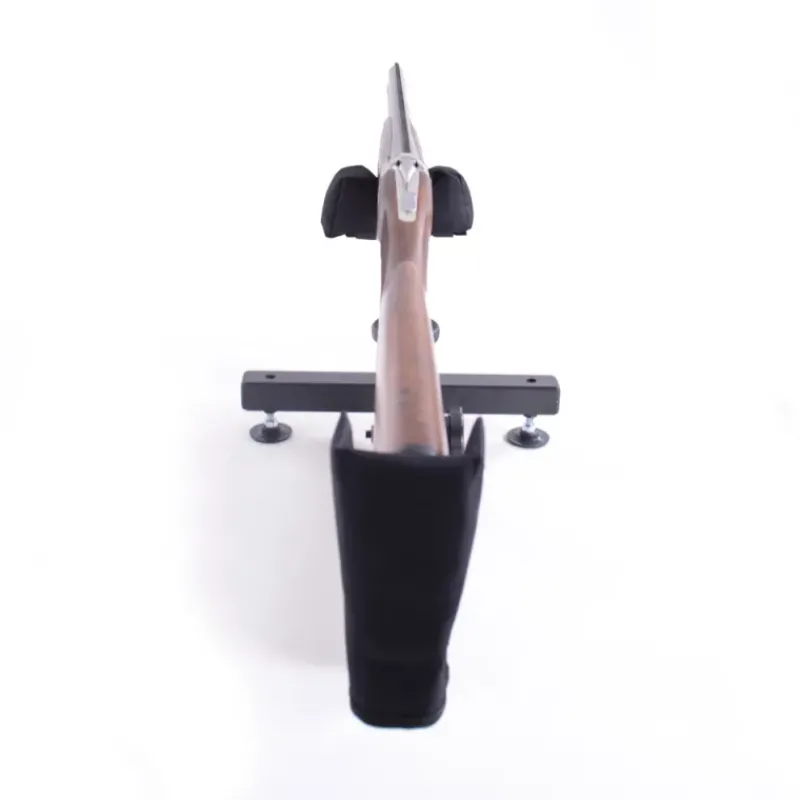 Chevalet de tir anti dérapant réglage nettoyage métal noir 60x30cm* New